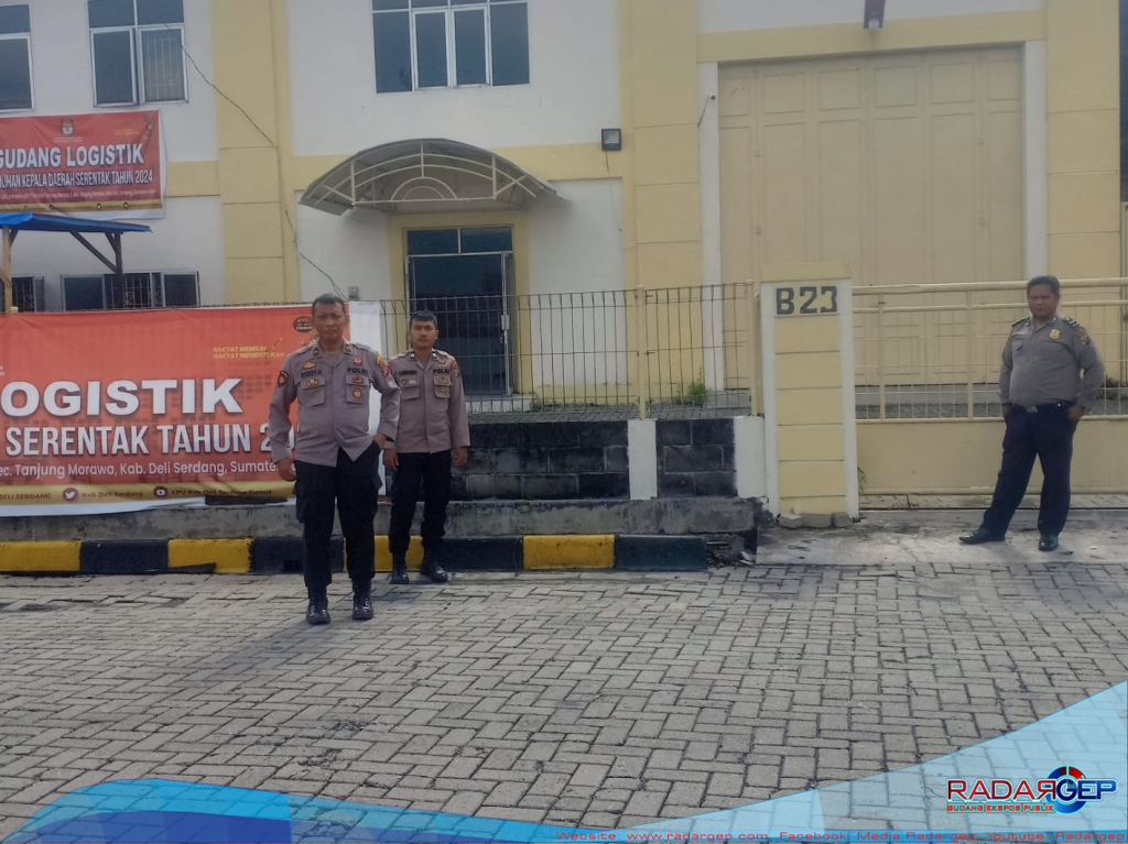 Polresta Deli Serdang Tingkatkan Pengamanan Gudang Logistik Pilkada 2024